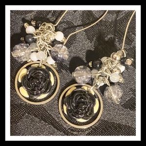 Fabulous dangle beaded earrings